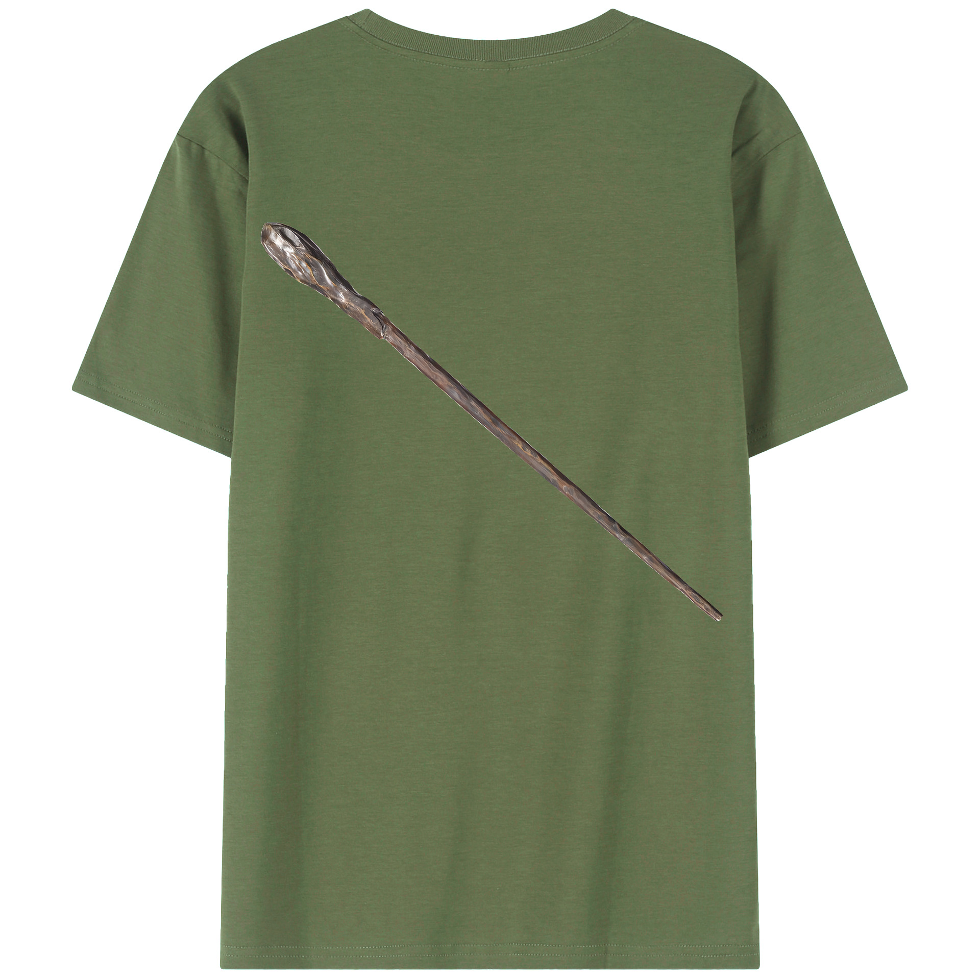 （画像用） Harry Potter ハリー・ポッターシリーズ 綿100％ メンズ半袖Tシャツ（バックプリント） 通気性